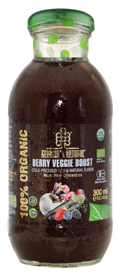 Georgia's Natural Organic Berry Veggie Boost 300ml