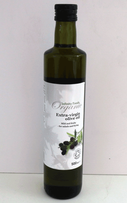 Infinity Foods Organic Extra Virgin Olive Oil 500ml