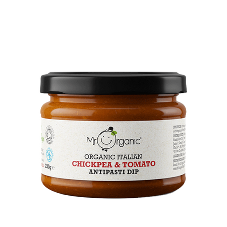 Mr. Organic Chickpea & Tomato Antipasti Dip 230g