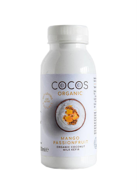 Cocos Organic Mango & Passionfruit Coconut Kefir 200ml