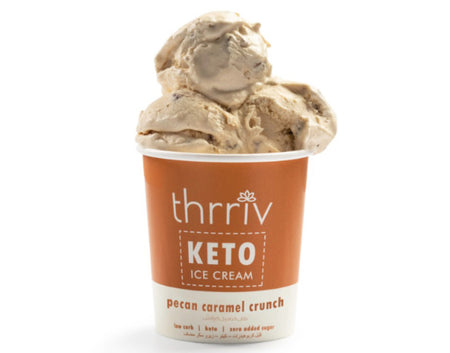Thrriv Keto Ice Cream Pecan Caramel 500ml