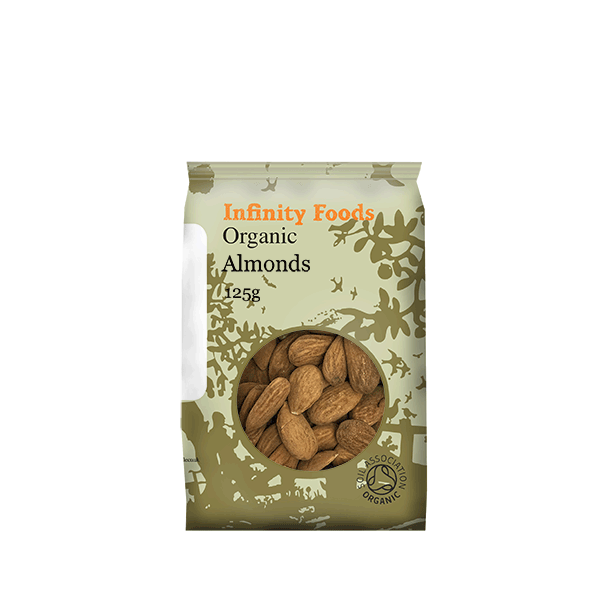 Infinity Foods Organic Almonds 125g