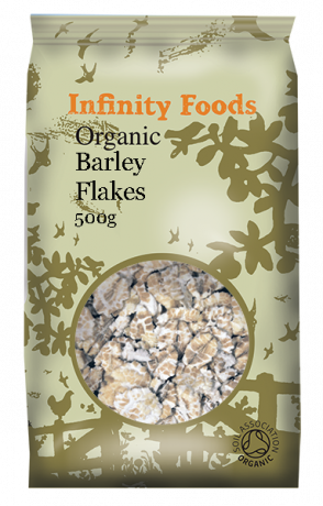 Infinity Foods Organic Barley Flakes 500g
