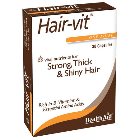 Healthaid Vegan Hair Vit Caps 30's