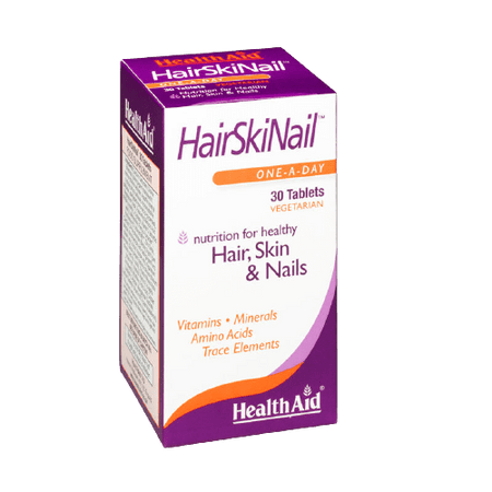 Health Aid Hair, Skin & Nail Formula Tabs 30's