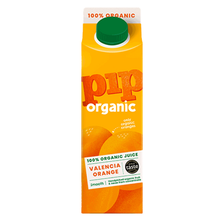 Pip Organic Valencia Orange Tetra 1L