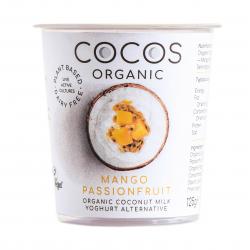 Cocos Organic Mango and Passionfruit Coconut Yoghurt 125g