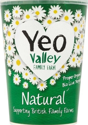 Yeo Valley Organic Wholemilk Natural Yogurt 150g