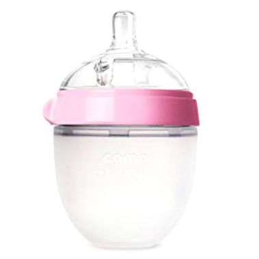 Comotomo Baby Bottle Single Pack Pink 150ml