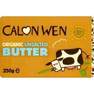 Calon Wen Organic Unsalted Butter 250g