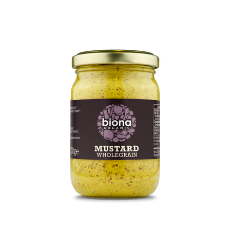 Biona Mustard Wholegrain 200g