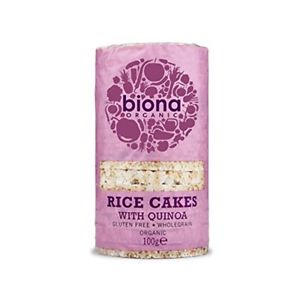 Biona Organic Rice Cakes with Quinoa 100g