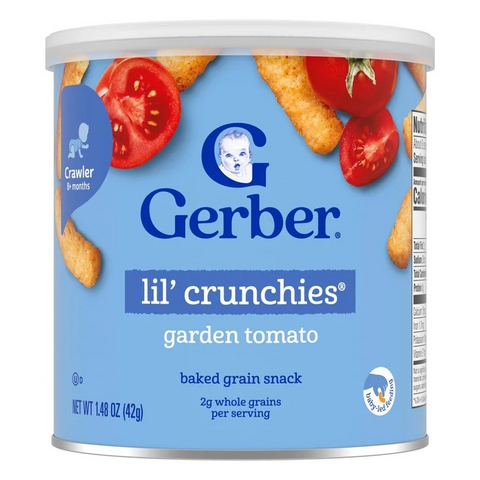 Gerber Lil' CRUNCHIES Garden Tomato 42g