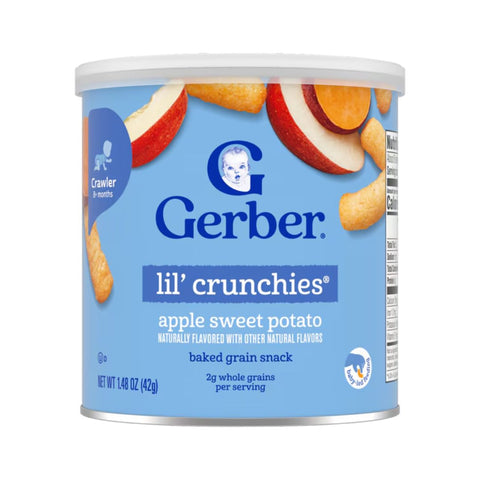 Gerber Lil Crunchies Apple Sweet Potato 42g