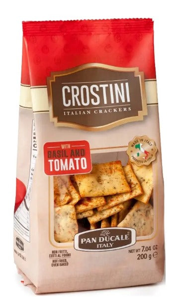 Pan Ducale Crostini with Basil and Tomato 200g