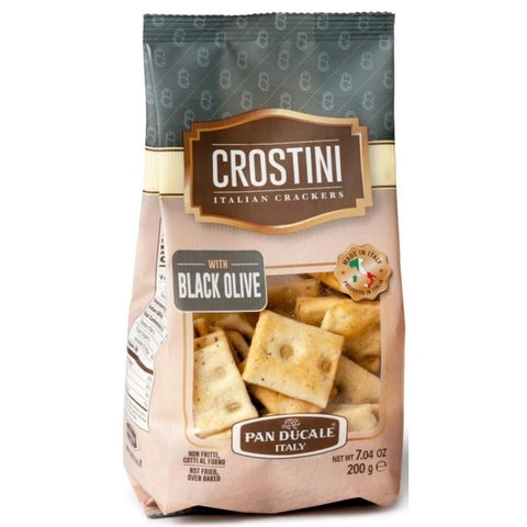 Pan Ducale Crostini with Black Olives 200g