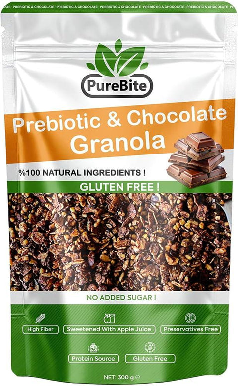 Pure Bite Prebiotic & Chocolate Granola - 300g