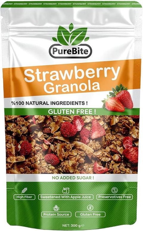 Pure Bite Strawberry Granola - 300g