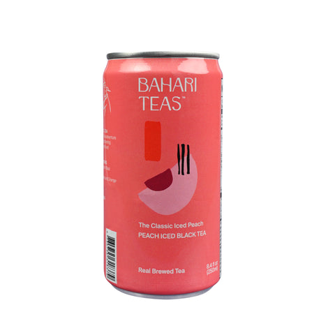 Bahari Teas Classic Ice Peach Black Tea - 250ml