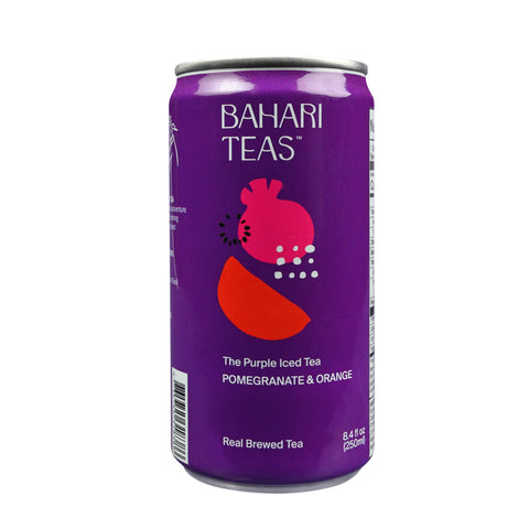 Bahari Teas Purple Ice Tea Pomegranate & Orange - 250ml