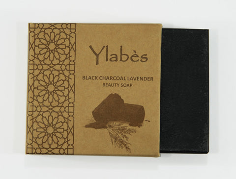 Ylabes Black Charcoal Lavender Beauty Soap