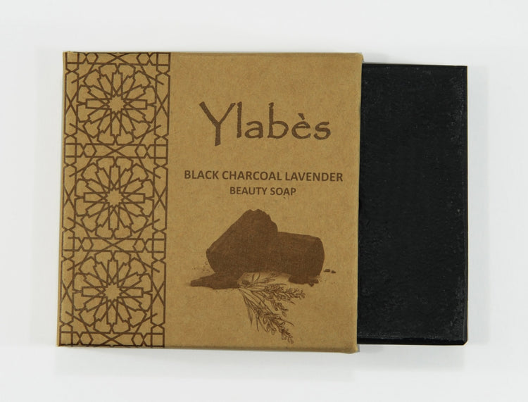 Ylabes Black Charcoal Lavender Beauty Soap