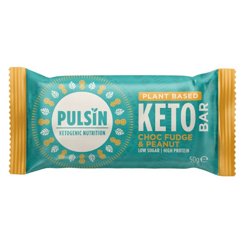 Pulsin Keto Choc Fudge & Peanut - 50g