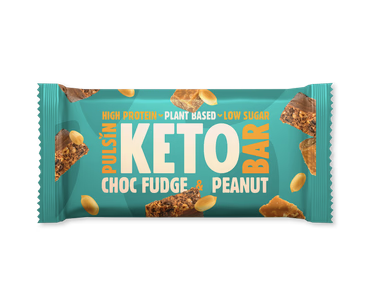 Pulsin Choc Fudge & Peanut Keto Bar - 50g