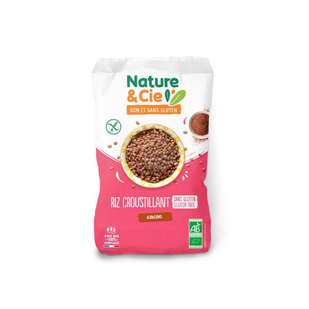 Nature & Cie	Gluten Free Puffed Rice with Cacao 200g