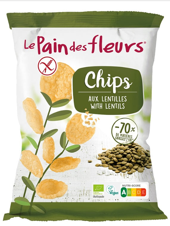 Le Pain Des Fleurs Chips Lentils 50g