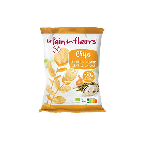 Le Pain Des Fleurs Chips Lentils onion 50g