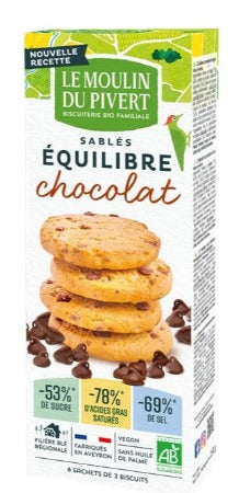 Le Moulin Du Pivert Chocolate Chips Biscuits 150g