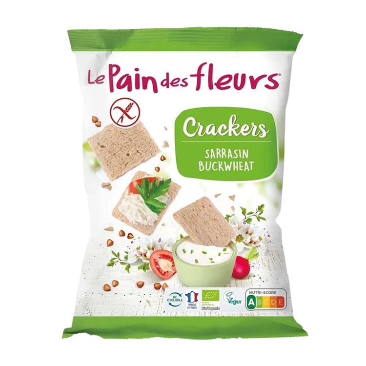 Le Pain Des Fleurs Buckwheat crackers 75g