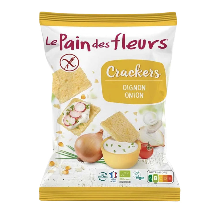 Le Pain Des Fleurs Onion crackers 75g