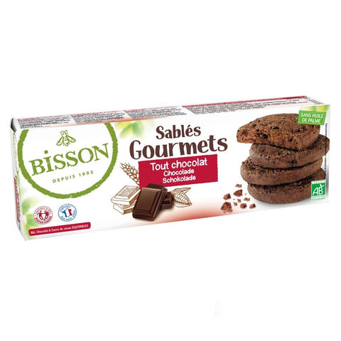 Bisson Chocolate Gourmet Shortbread 150g