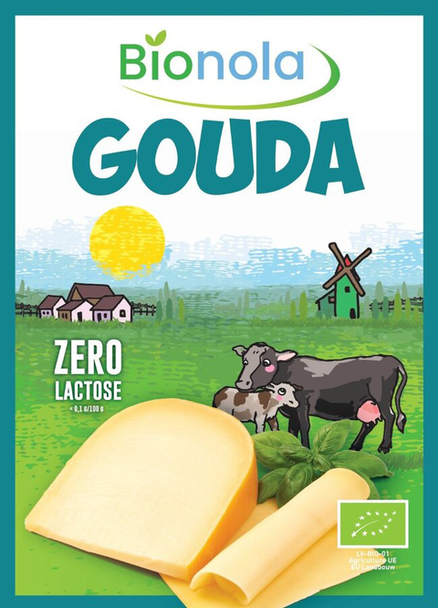 Bionola Gouda Cheese Slices Lactose Free - 150g