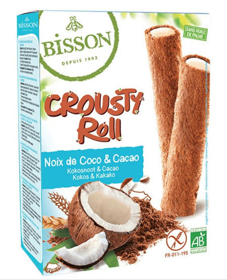 Bisson Crusty Roll Coconut & Cocoa 125g