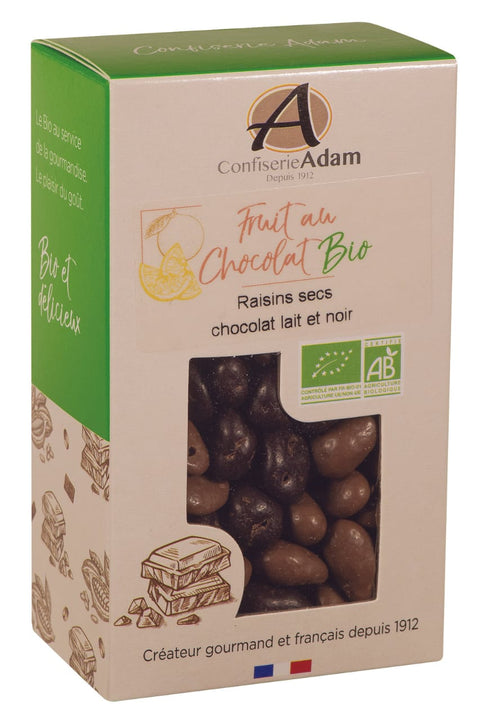Raisin Coated with Milk and Dark Chocolate - 150g