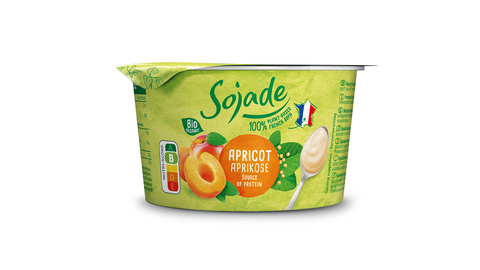 Sojade Organic Apricot Soya Yoghurt - 150g