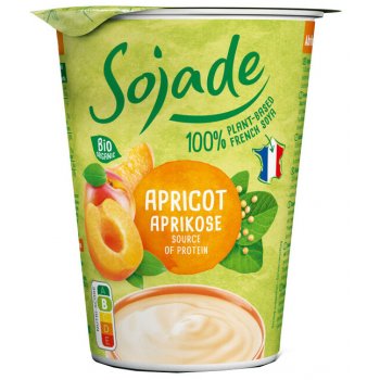 Sojade Organic Apricot Soya Yogurt - 400g