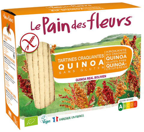 Le Pain Des Fleurs Quinoa Crispbread 150g