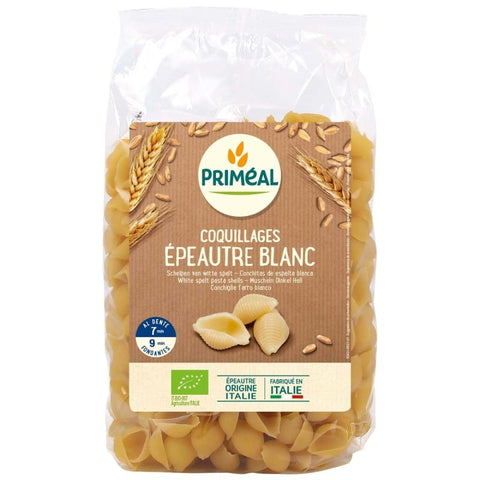 Primeal White Spelt Shell Pasta - 500g