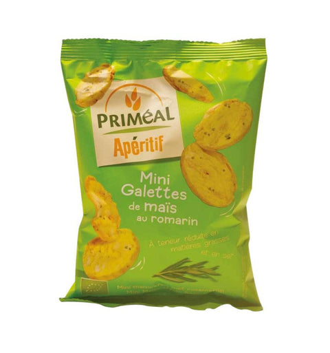 Primeal Mini Corn Cakes with Rosemary - 50g