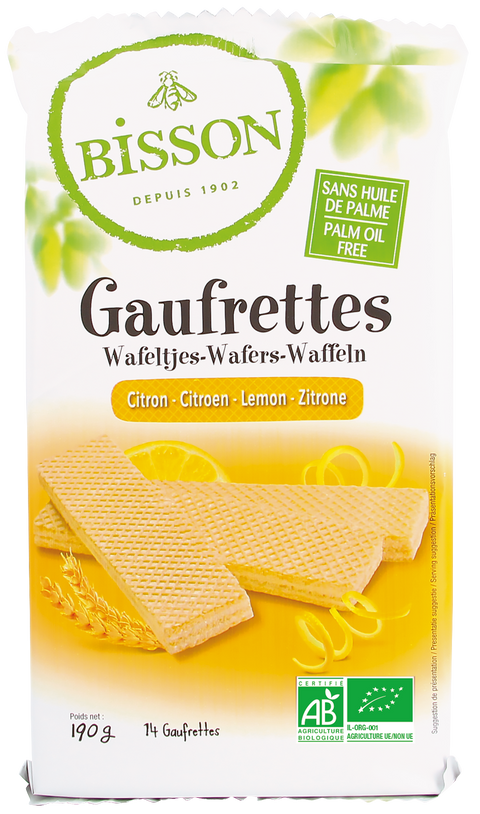 Bisson Lemon Wafers 190g