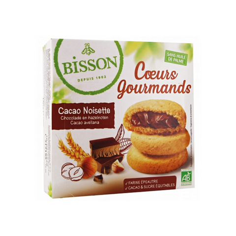 Bisson Cocoa Hazelnut Filled Biscuits - 180g