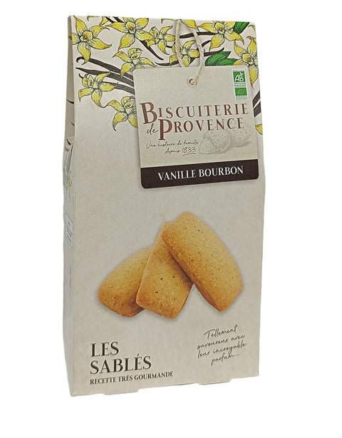 Biscuiterie De Provence Organic Bourbon Vanilla Shortbread - 120g
