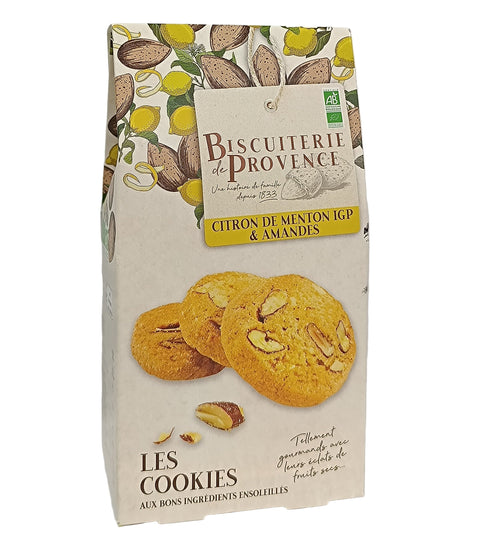 Biscuiterie De Provence Organic Menton Lemon & Almond Cookies - 120g