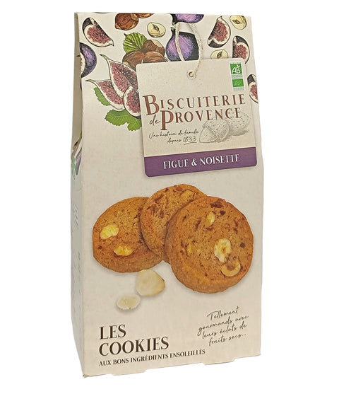 Biscuiterie De Provence Organic Fig & Hazelnut Cookies - 120g