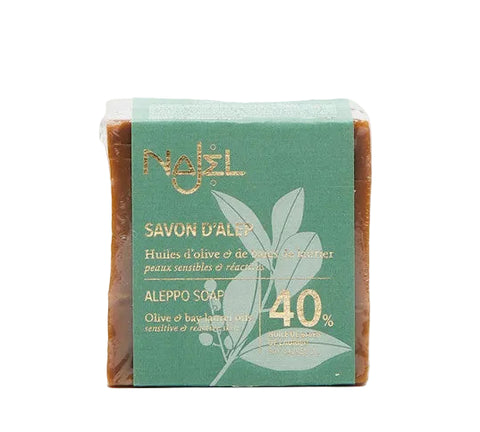 NAJEL Aleppo Soap Olive & Bay Laurel Oils (40% BLO) 185g