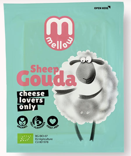 Mellow Organic Sheep Gouda Cheese 200g
